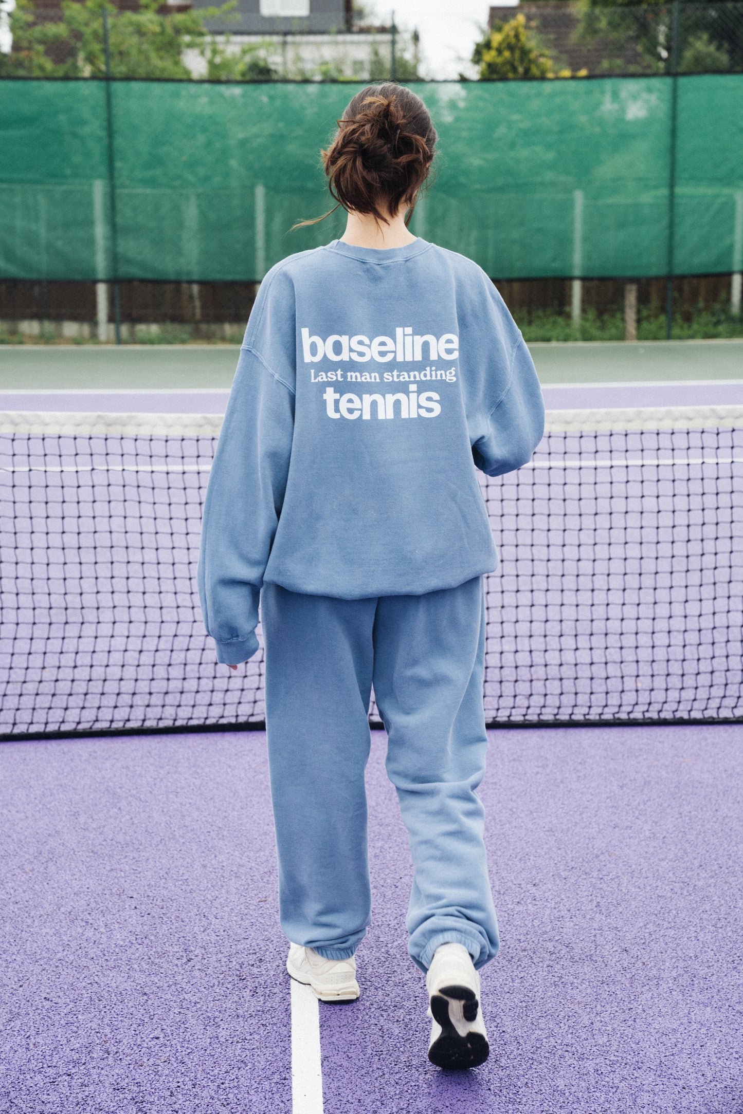 Vice 84 'Baseline' Sweater & Jogger Set - Vintage Washed Baby Blue