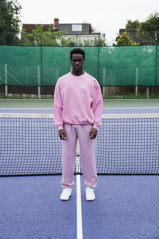 Vice 84 'Baseline' Sweater - Vintage Washed Rose Pink