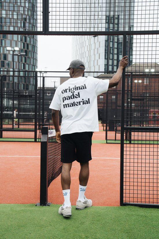 Club de Padel 'Original Padel Material' Tee - White
