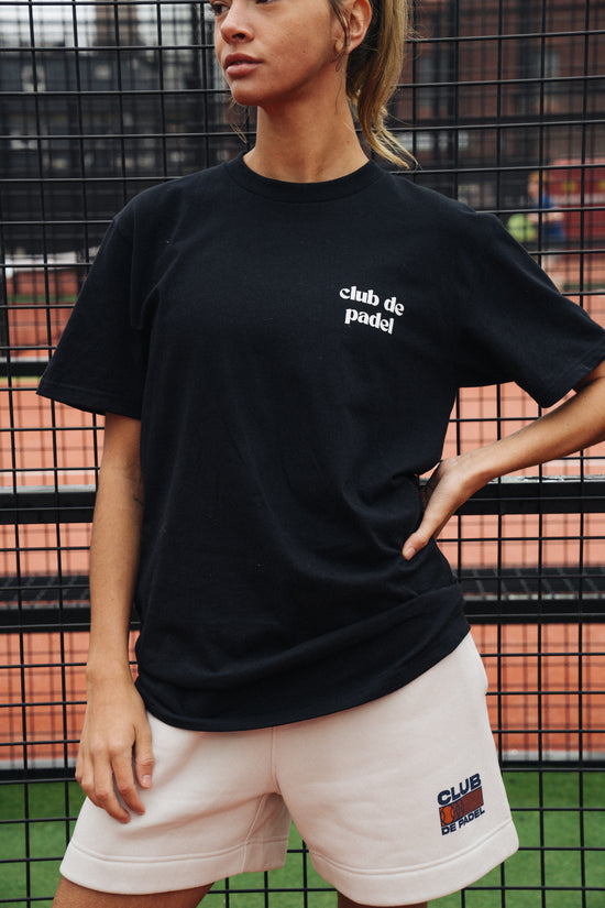 Club de Padel 'Original Padel Material' Tee - Black
