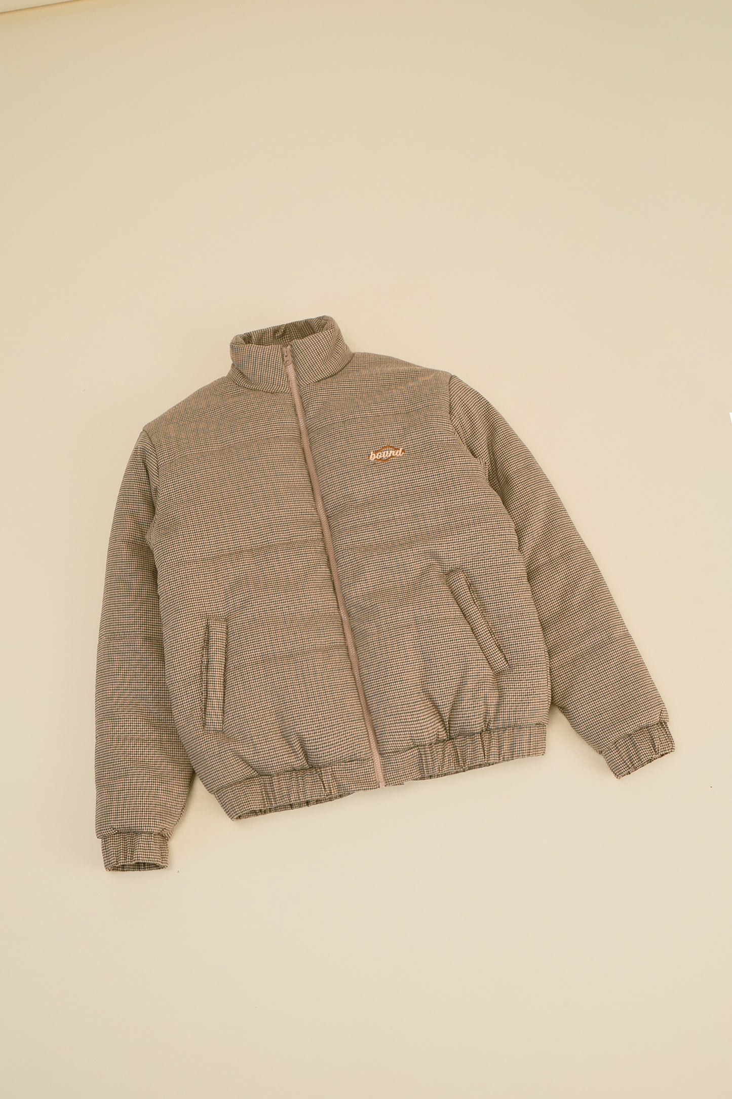 bound Dogtooth Puffer Coat