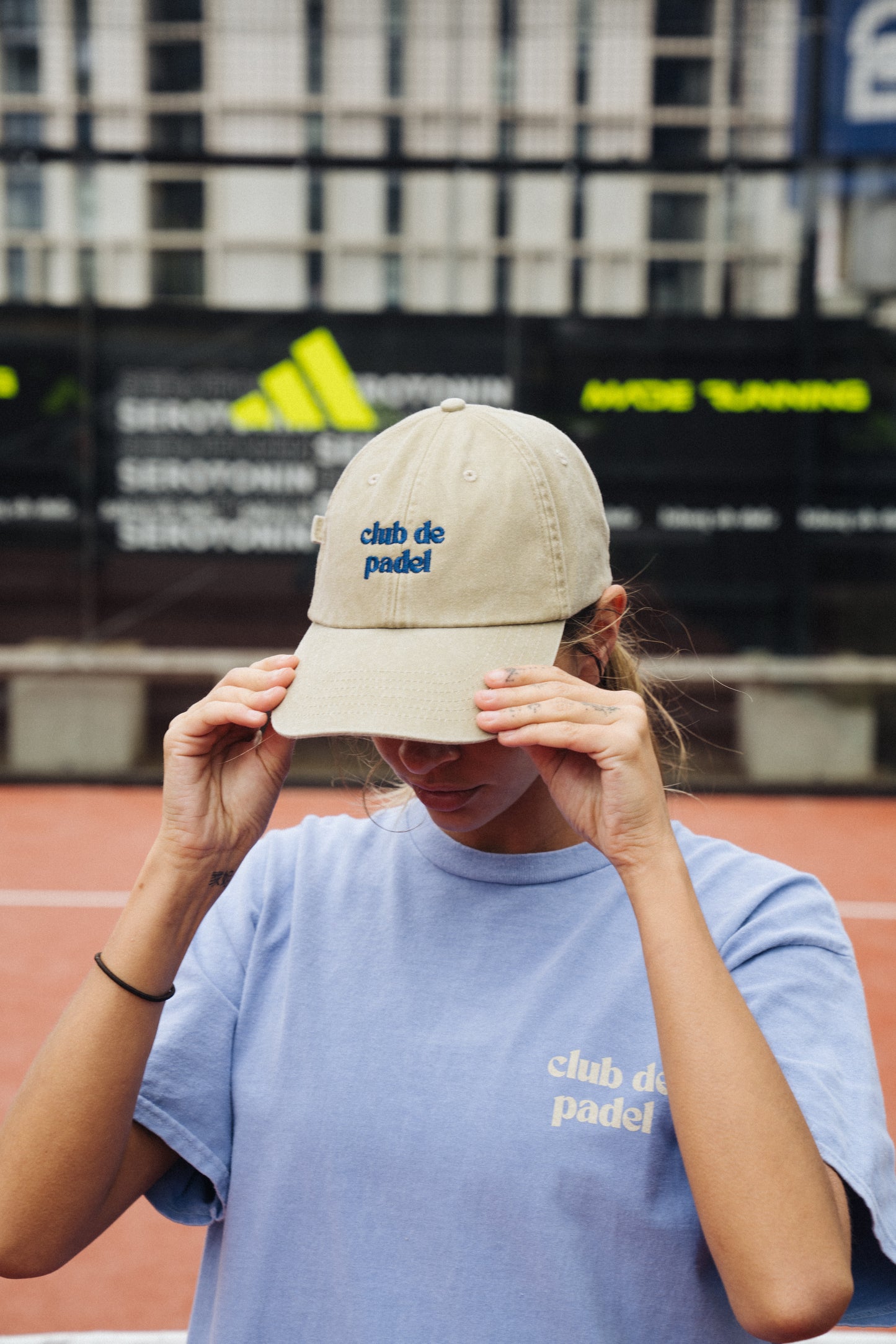Club de Padel Washed Cap - Washed Beige