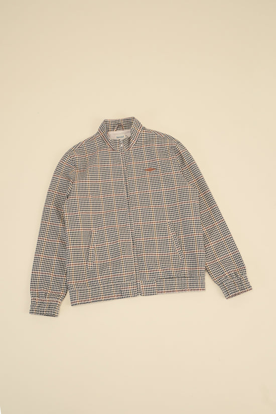 Load image into Gallery viewer, bound Shaun Houndstooth Harrington Jacket
