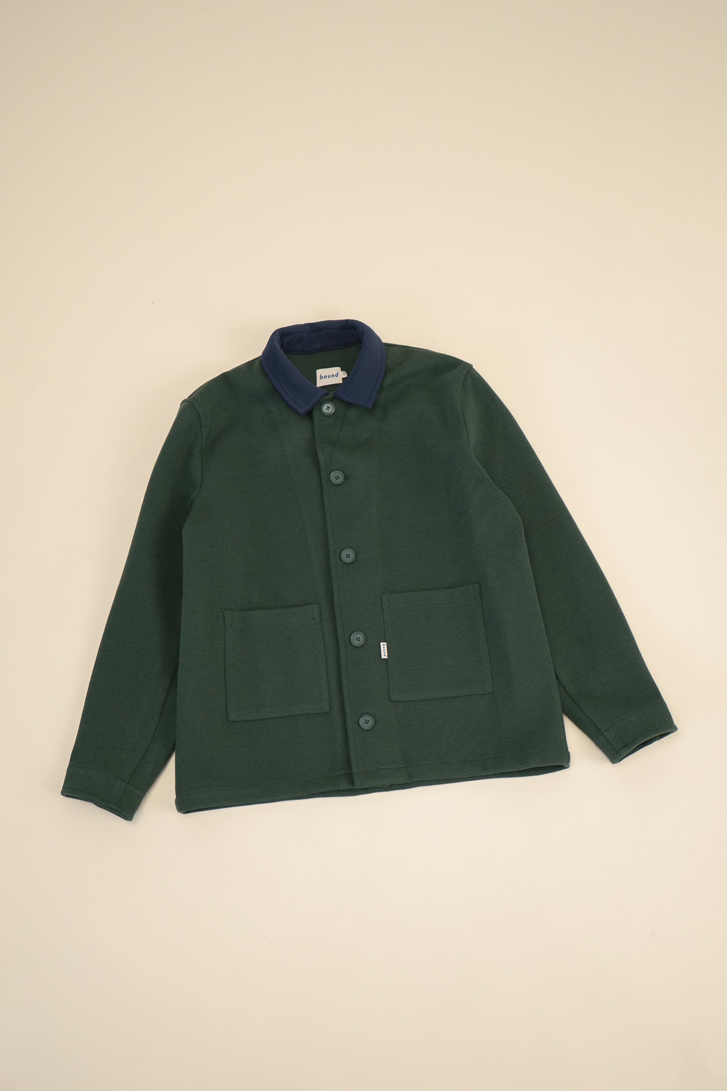 bound Itsuku Green Heavy Overshirt