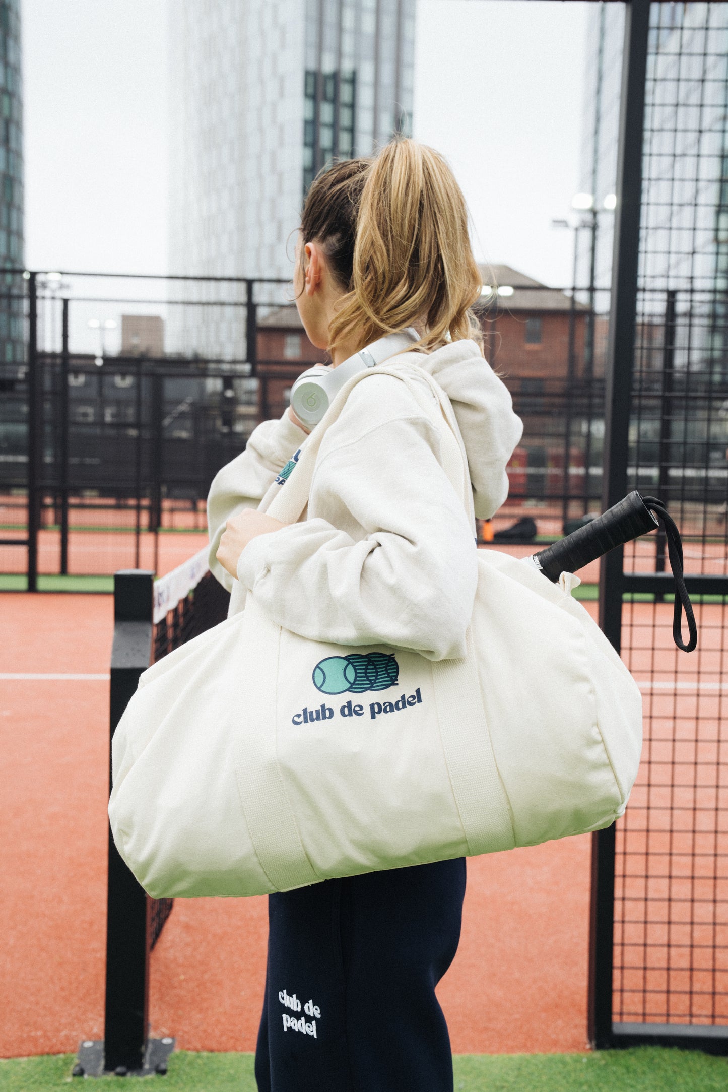 Club de Padel Organic Gym Bag - Natural