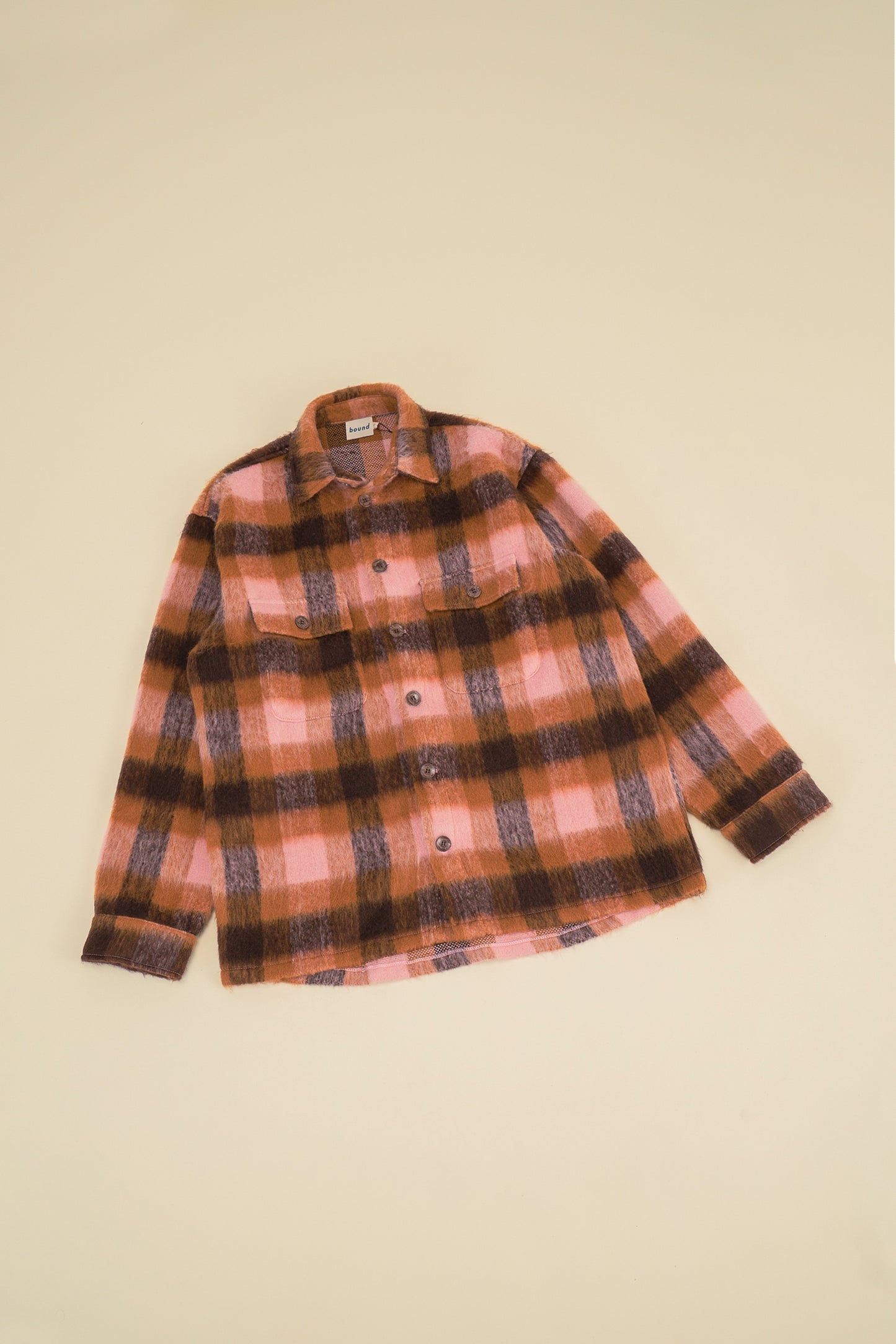 bound 'Maple' Brushed Check Flannel Shirt