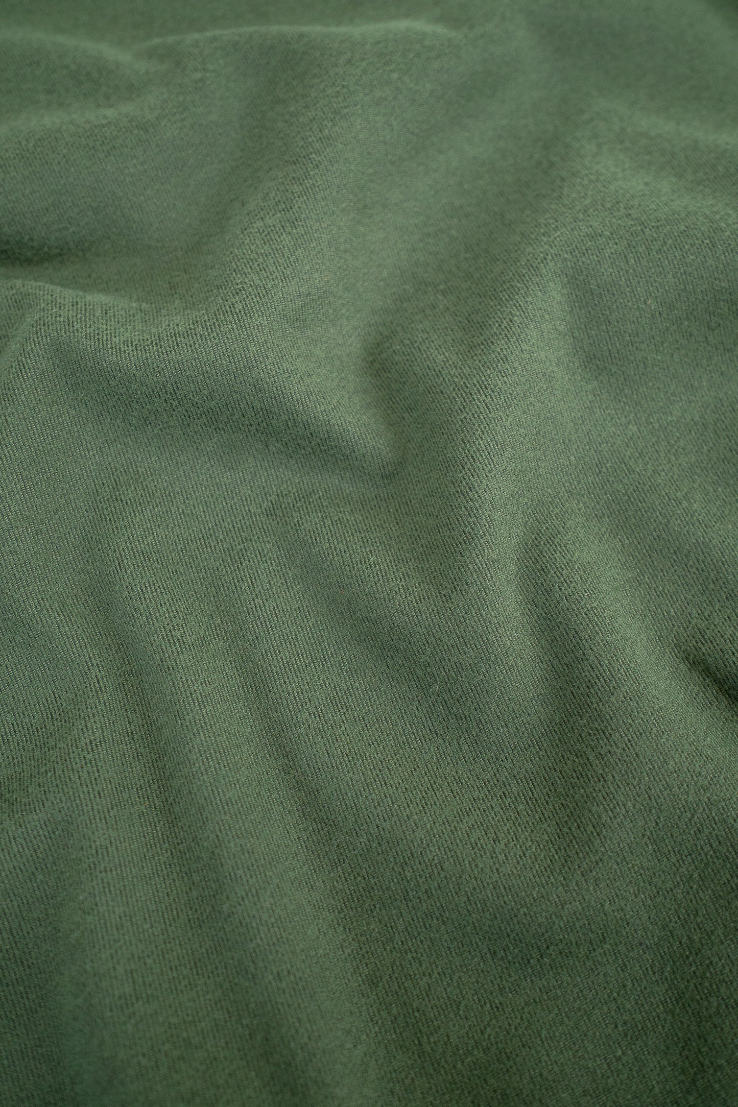 bound Forest Green Work Pullover