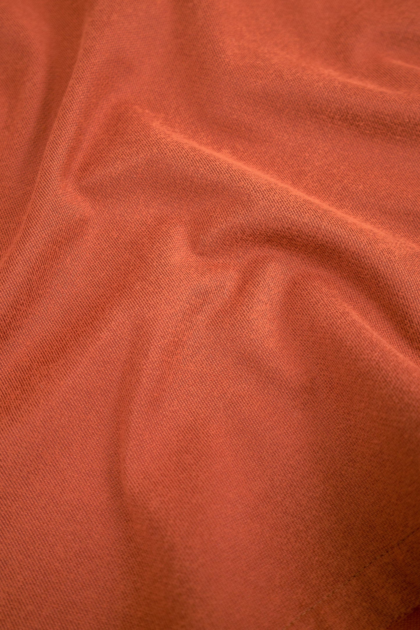 bound Burnt Orange Work Pullover