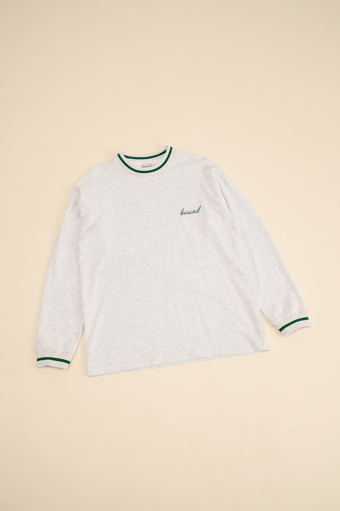 bound Ash Grey Longsleeve Tee