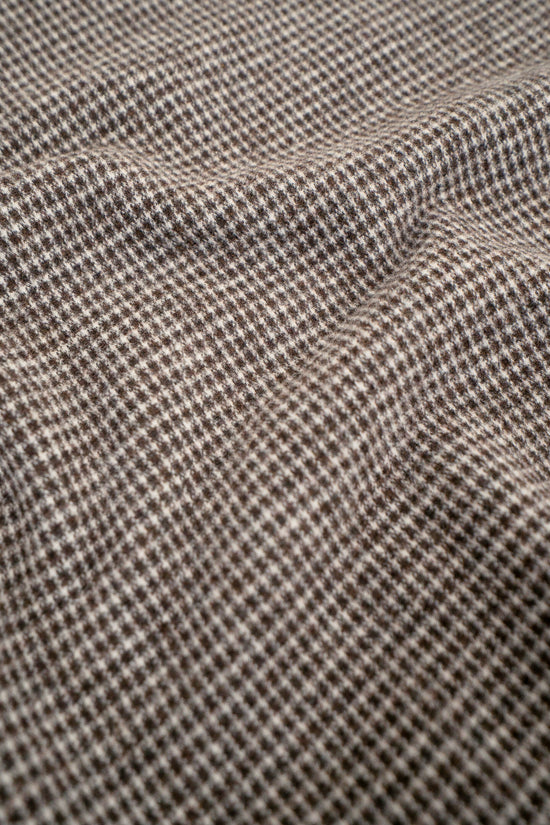 bound Lumber Brown Check Sweater Tee