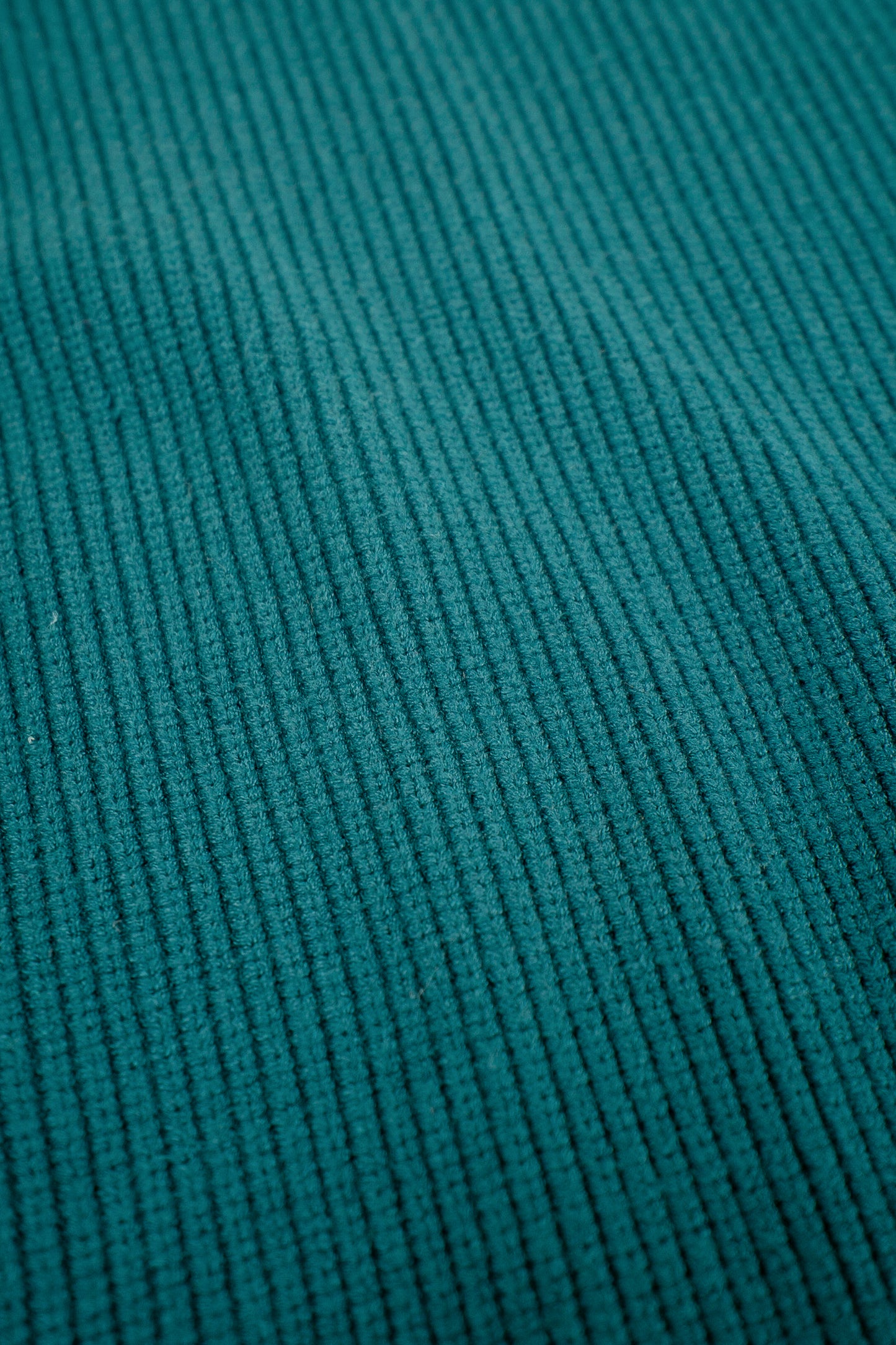 bound Teal Heavy Knitted Cardigan