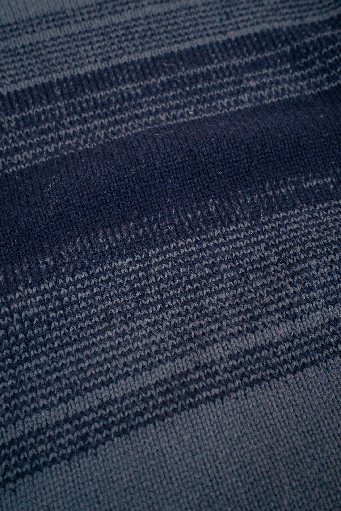bound Deep Blue Gradient Lambswool Sweater