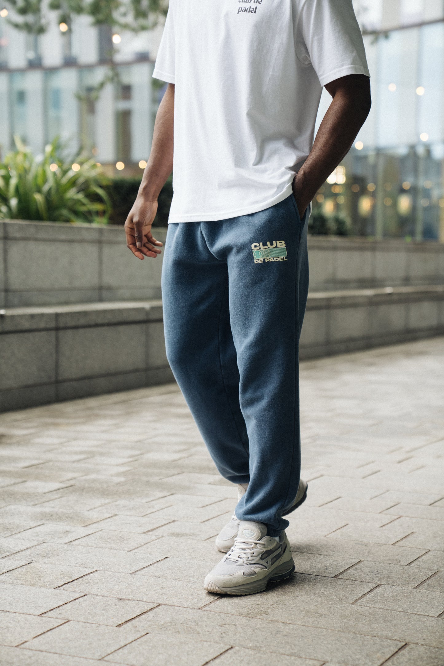 Club de Padel 'Heritage' Vintage Washed Joggers - Navy