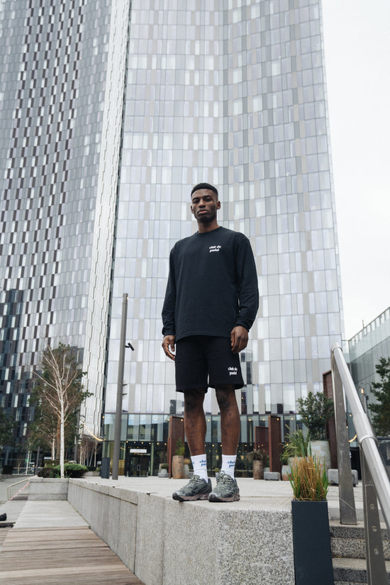 Club de Padel 'Original Padel Material' Longsleeve Tee - Black