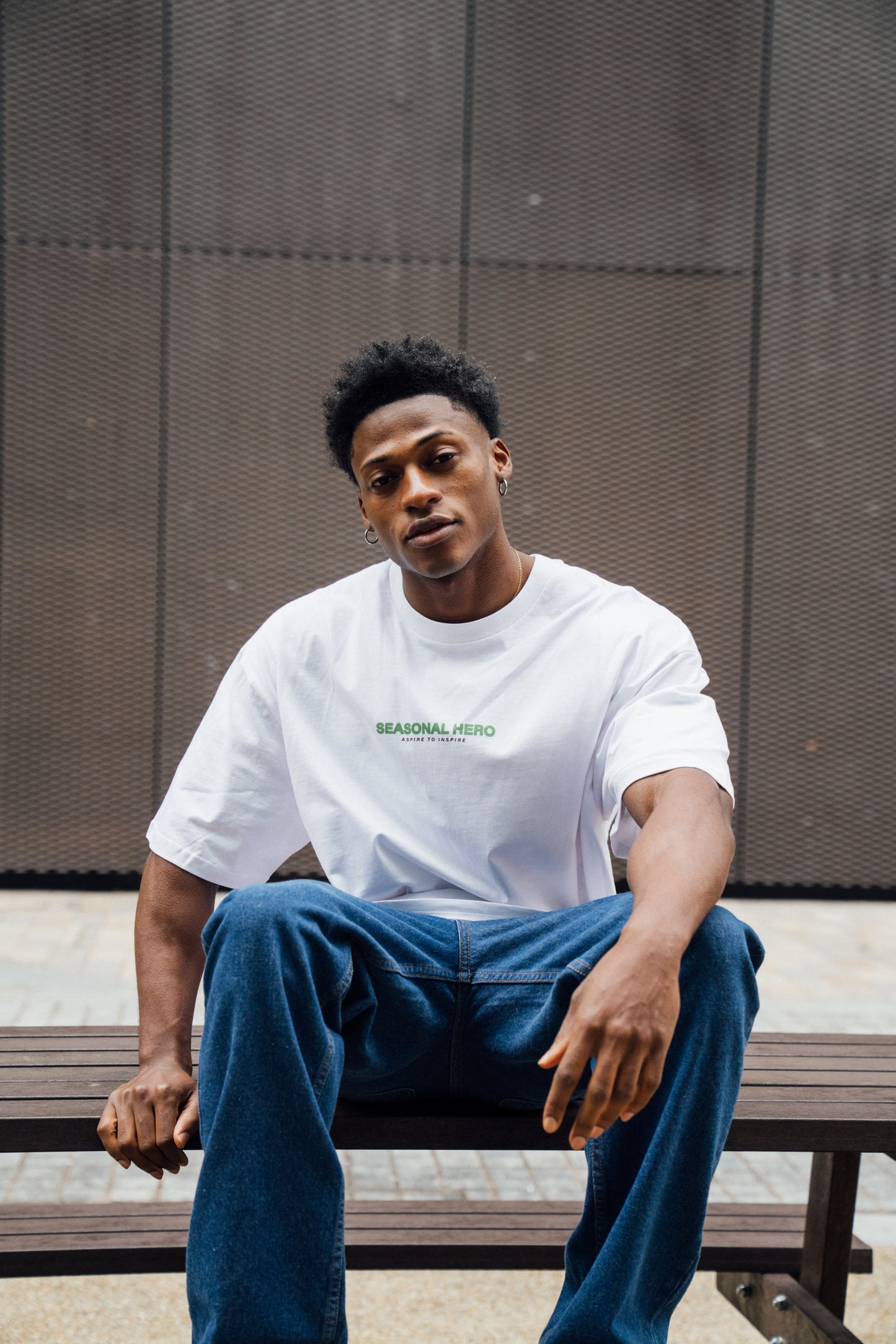 Seasonal Hero 'Making a Difference' Tee - White