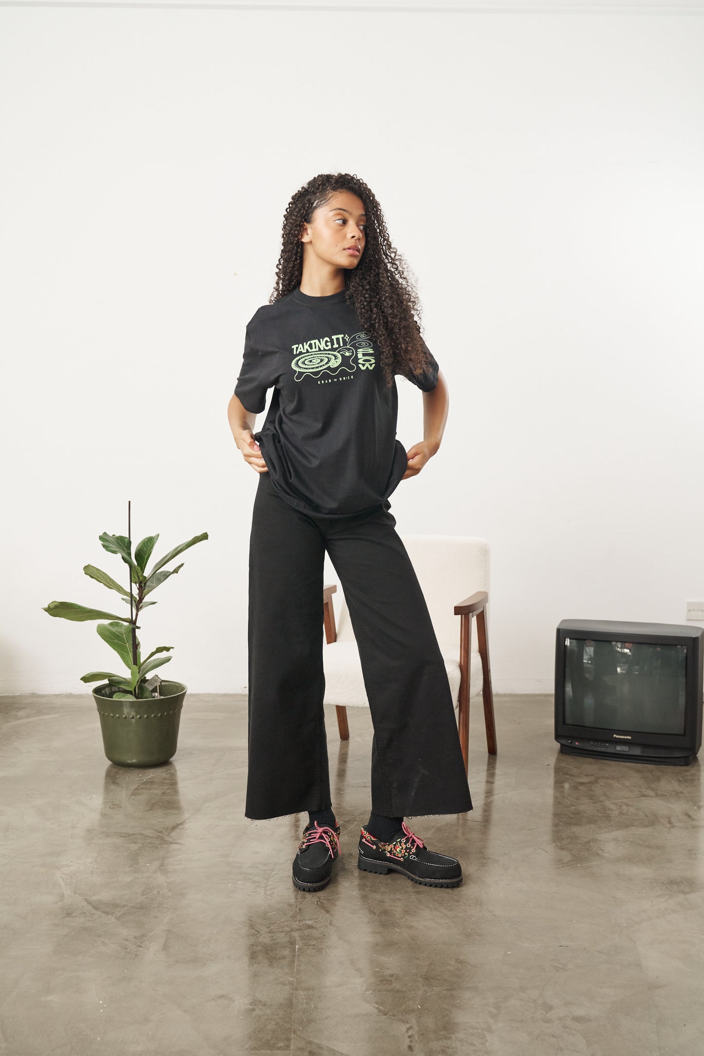 KBAR X UN:IK 'Taking It Slow' Tee - Black