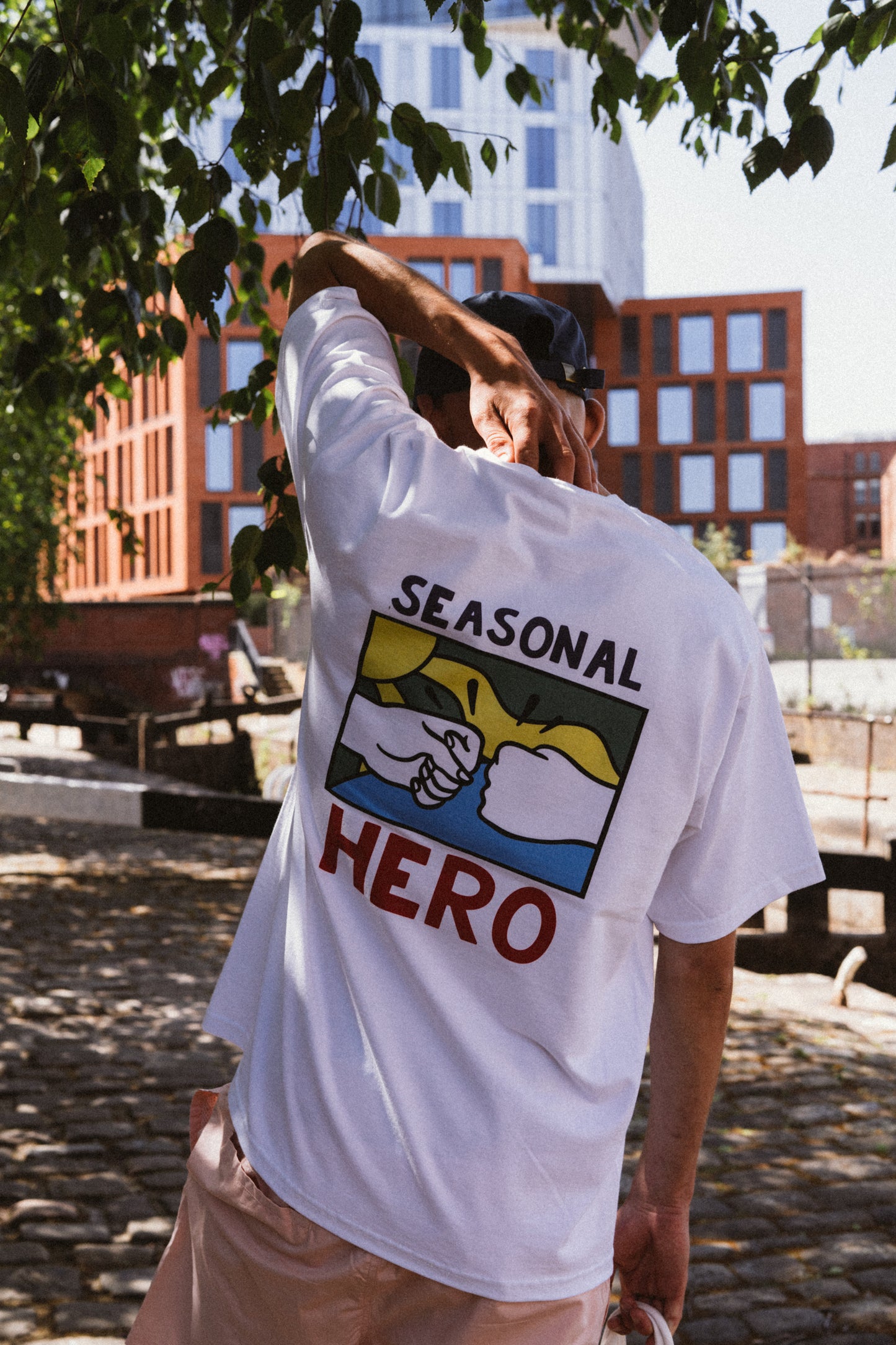 Seasonal Hero 'Flagship' Tee - White