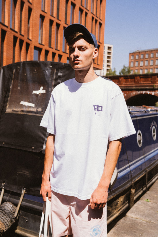 Seasonal Hero 'Flagship' Tee - White