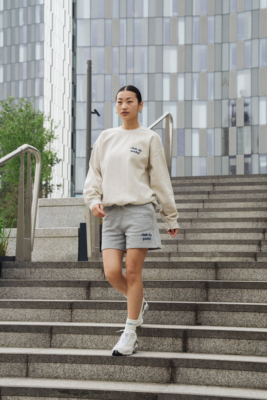 Club de Padel Logo WMNS Jogger Shorts - Grey