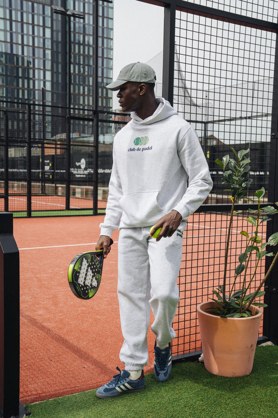 Club de Padel 'Vibora' Hoodie - Ash Grey
