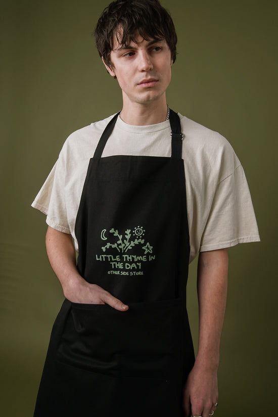 Other Side Store Little Thyme Apron Black