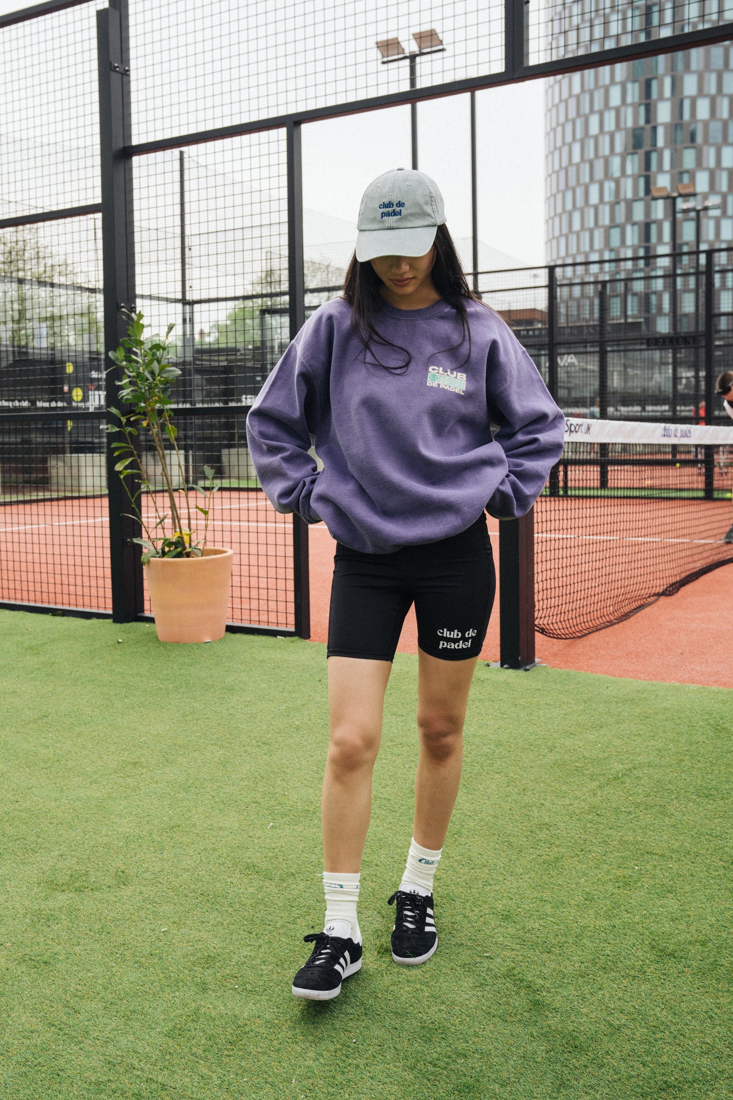 Club de Padel Logo WMNS Tech Shorts - Black