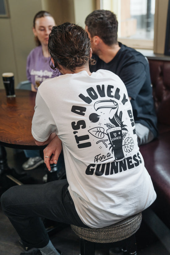 Load image into Gallery viewer, Guinness x UN:IK &amp;#39;Jungle&amp;#39; Tee - White
