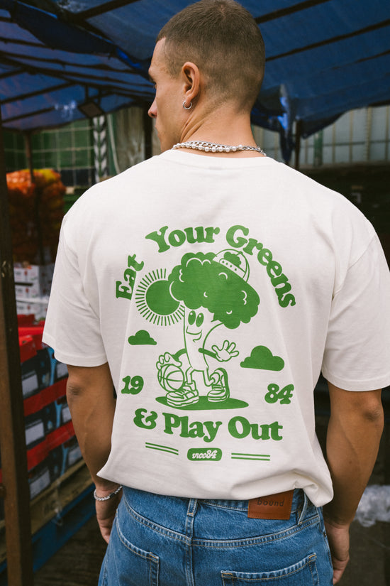 Vice 84 'Eat Your Greens' Tee - Natural