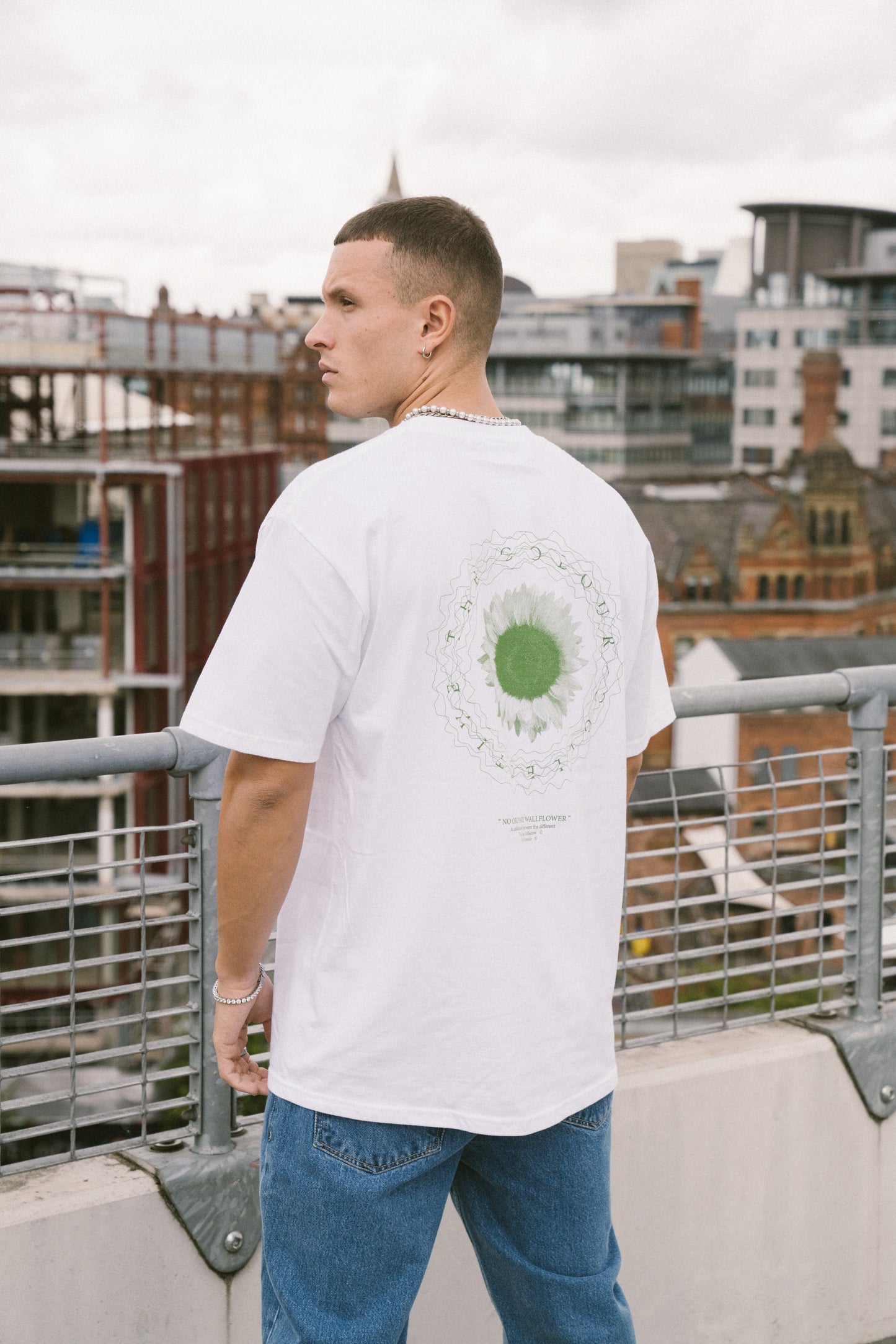 Colour Collective 'Original Wallflower' Tee - White