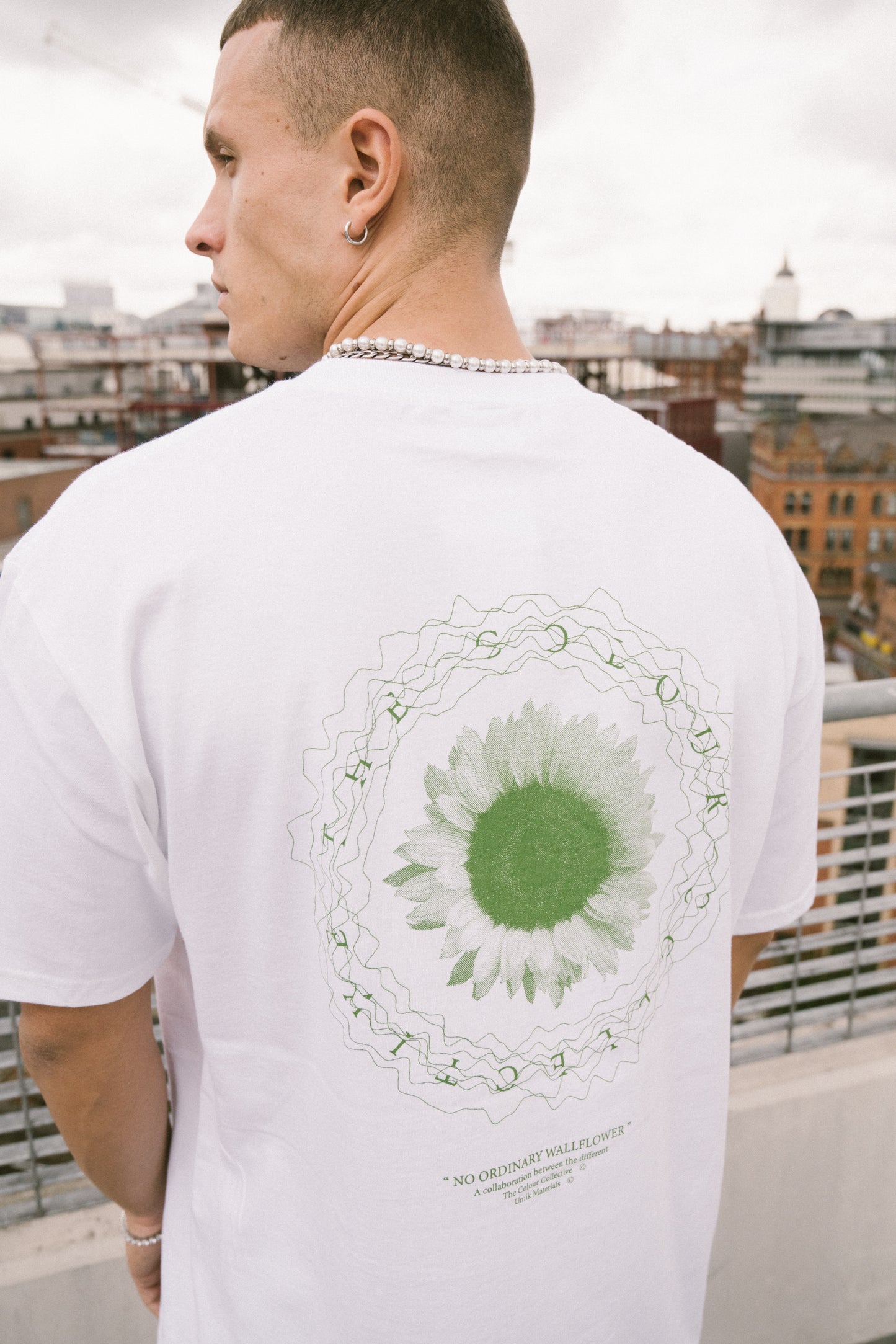 Colour Collective 'Original Wallflower' Tee - White