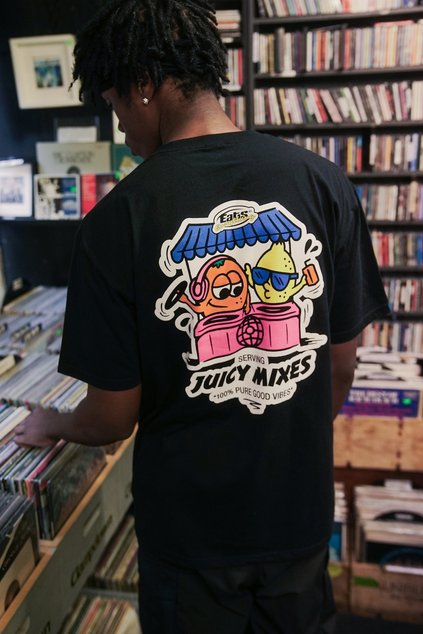 History Of Rave 'Juicy Mixes' Tee - Black