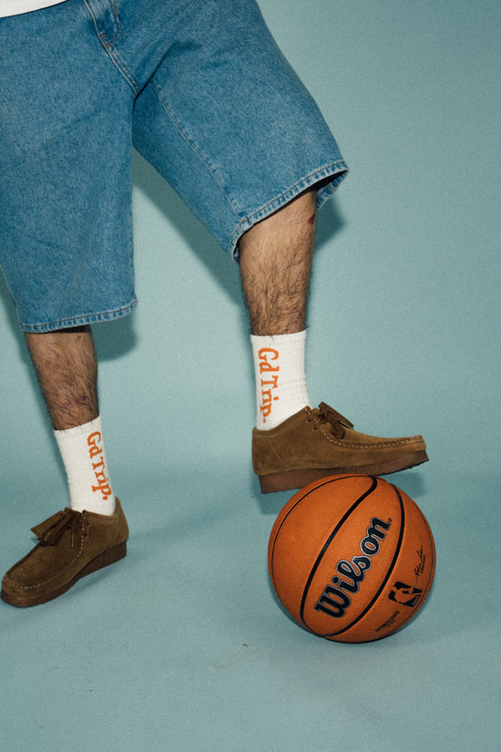 HAVE A GD TRIP Socks - Cream