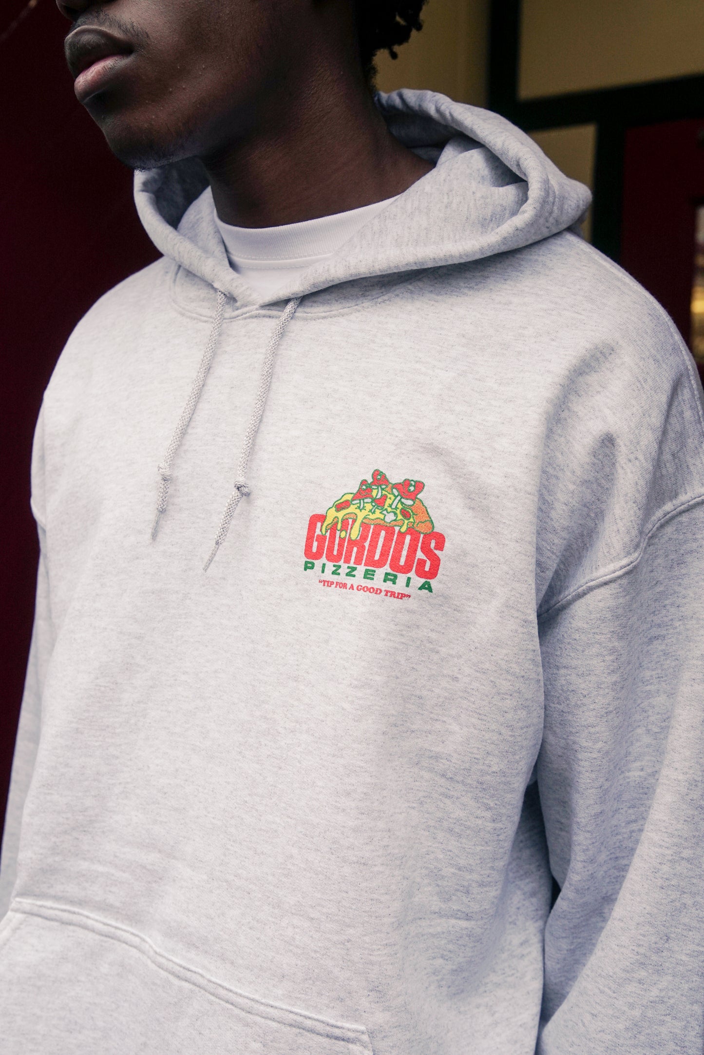 World Famous Gordos 'Good Trip' Hoodie - Ash Grey
