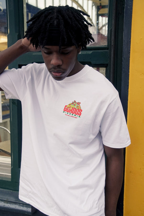 Gordos Pizzeria 'Good Trip' Tee - White