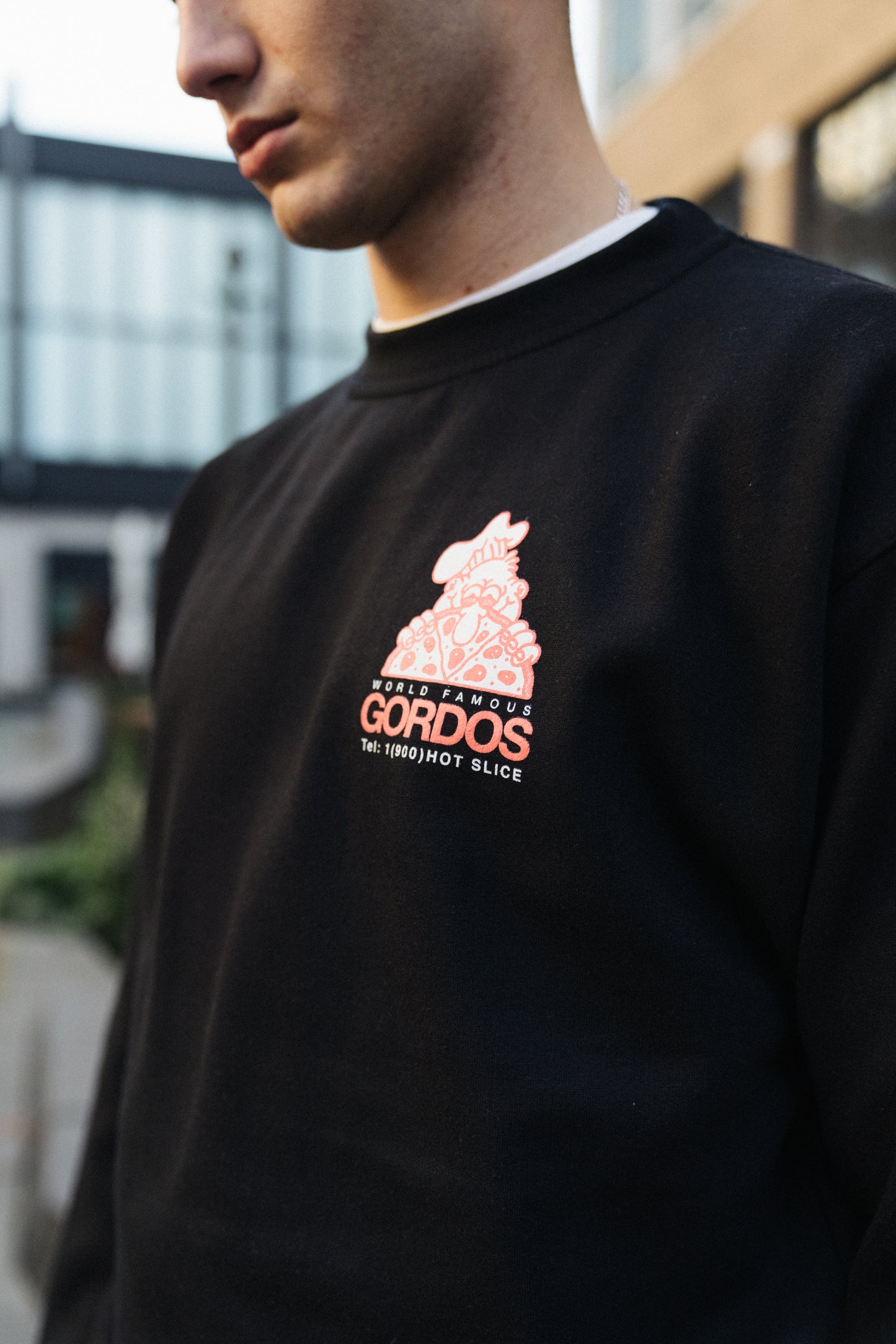 World Famous Gordos 'Gordos' Sweater - Black