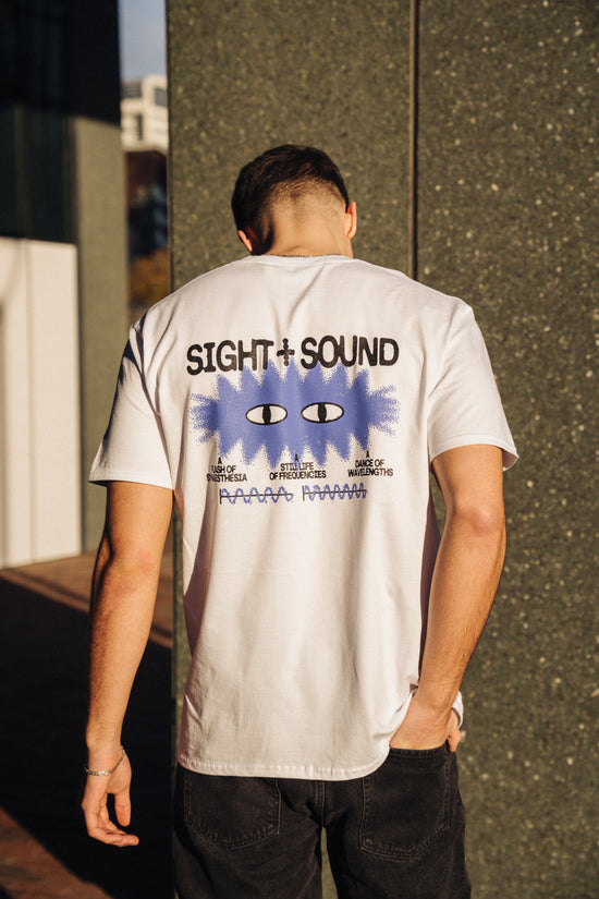 KBAR X UN:IK 'Sight & Sound' Tee - White