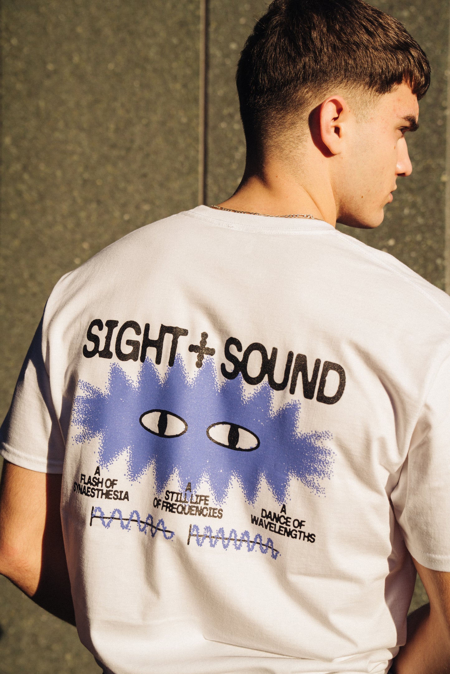 KBAR X UN:IK 'Sight & Sound' Tee - White