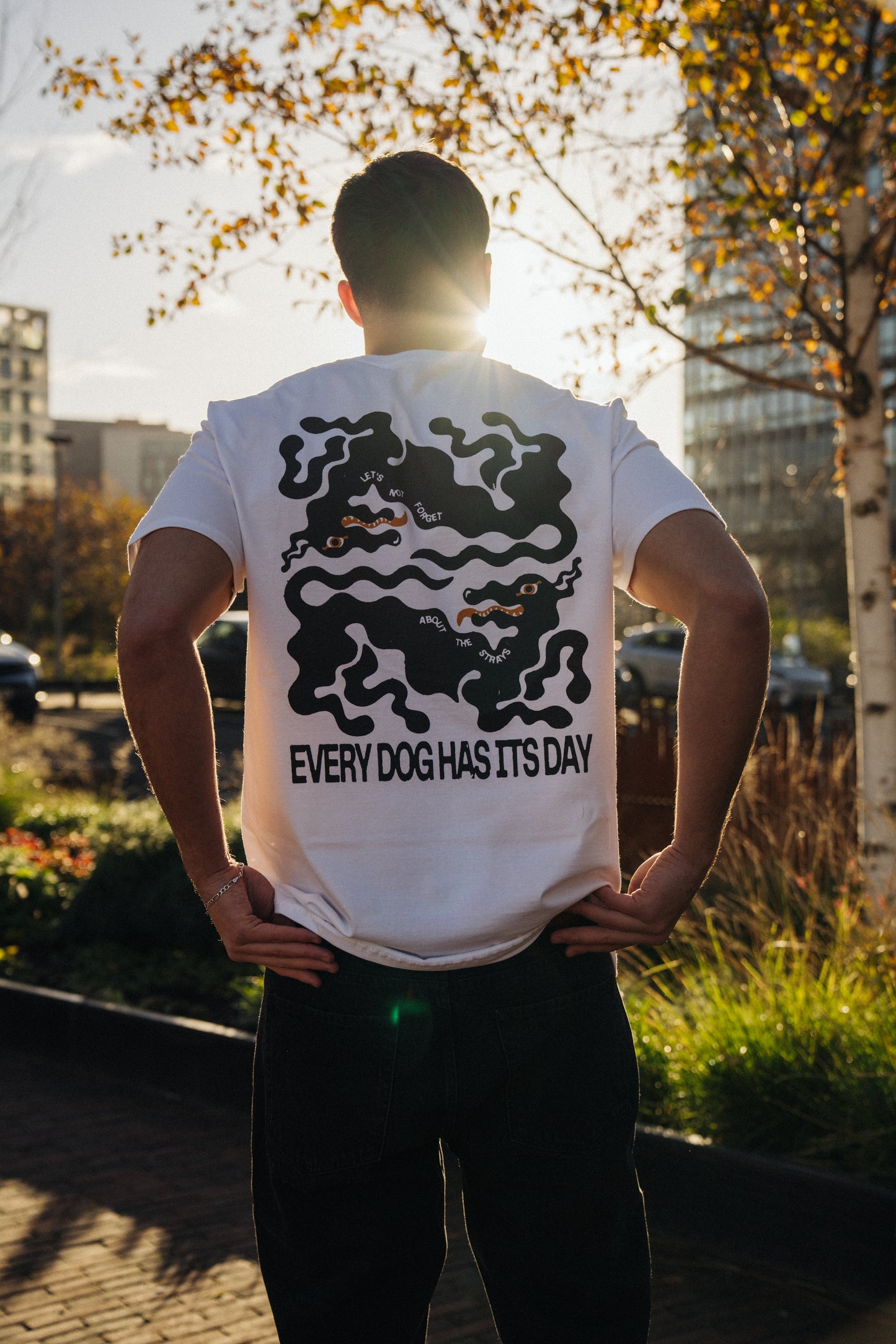 KBAR X UN:IK 'Every Dog Has Its Day' Tee - White