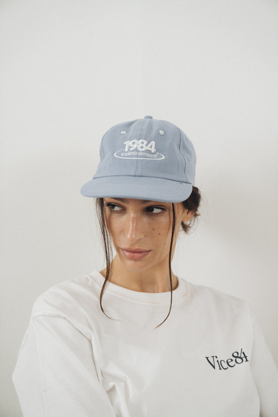 Vice 84 'Disc' Retro 6 Panel Dad Cap - Blue