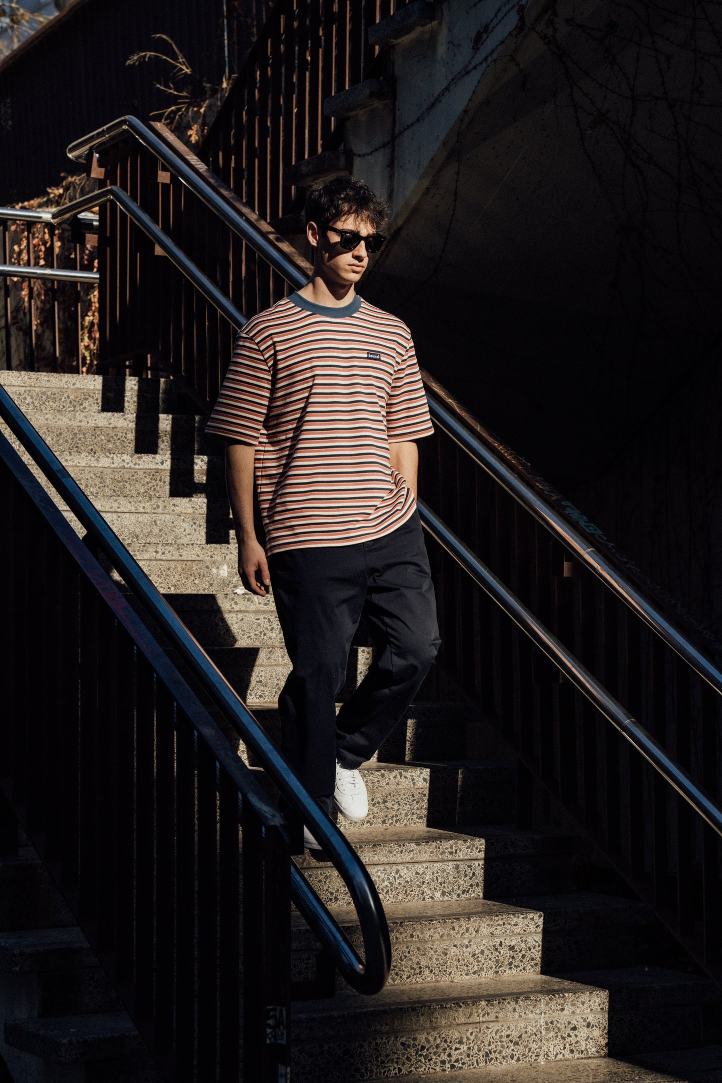 bound Oxford Heavy Stripe Tee