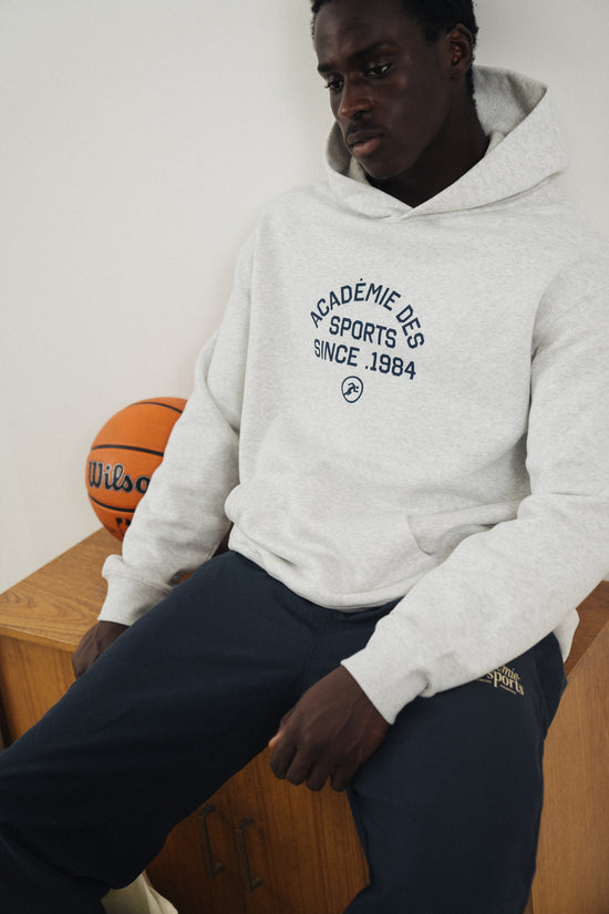 Vice 84 'Académie Des Sports 1984' Hoodie - Ash Grey