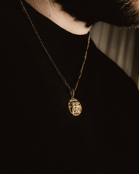 Melé X Club Bad 'Panther' Pendant Necklace - Silver / Gold