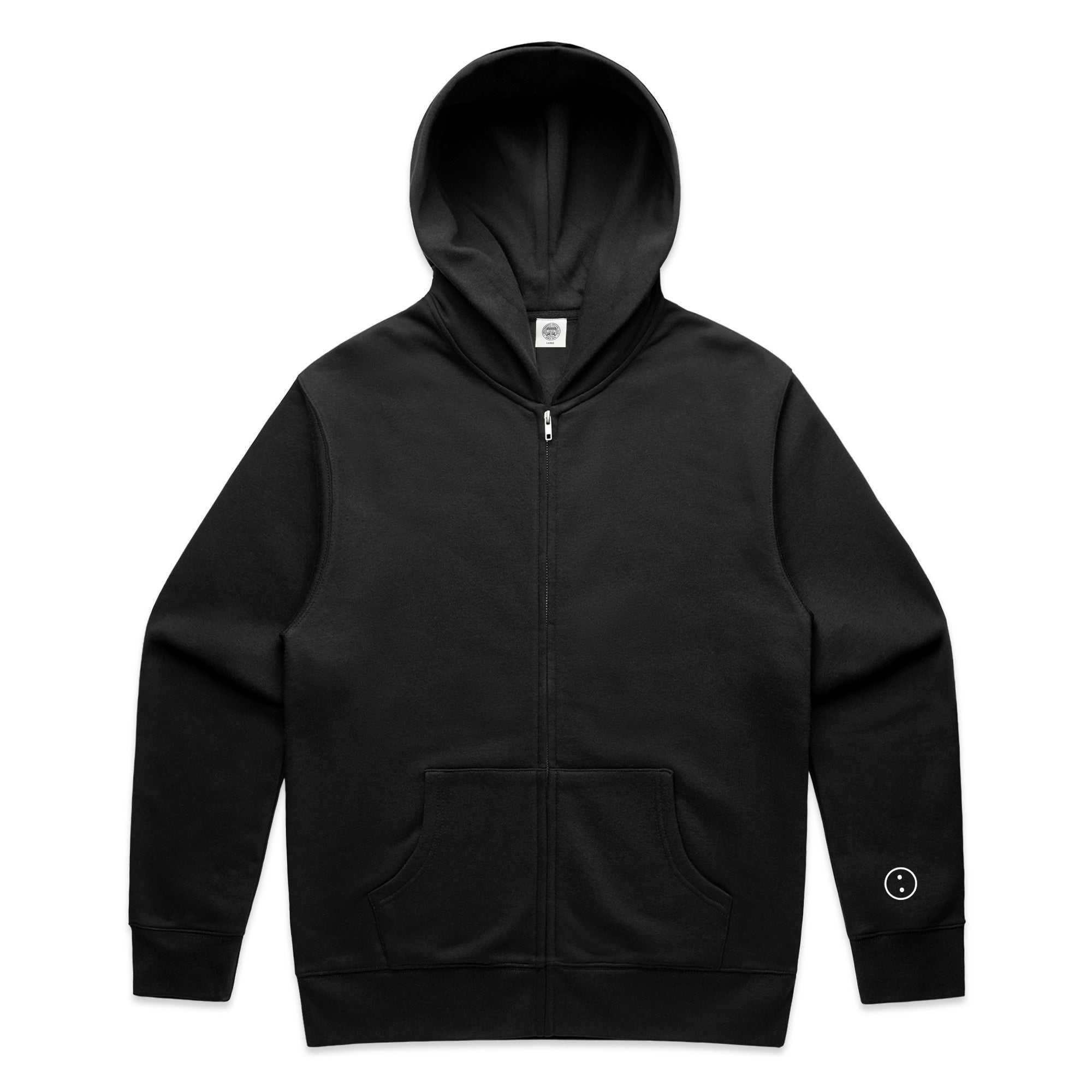 Youknow Clothing Lover Hoodie Black Essentials Premium Zip Up