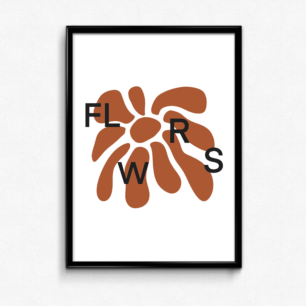 FLWRS Art Print - White