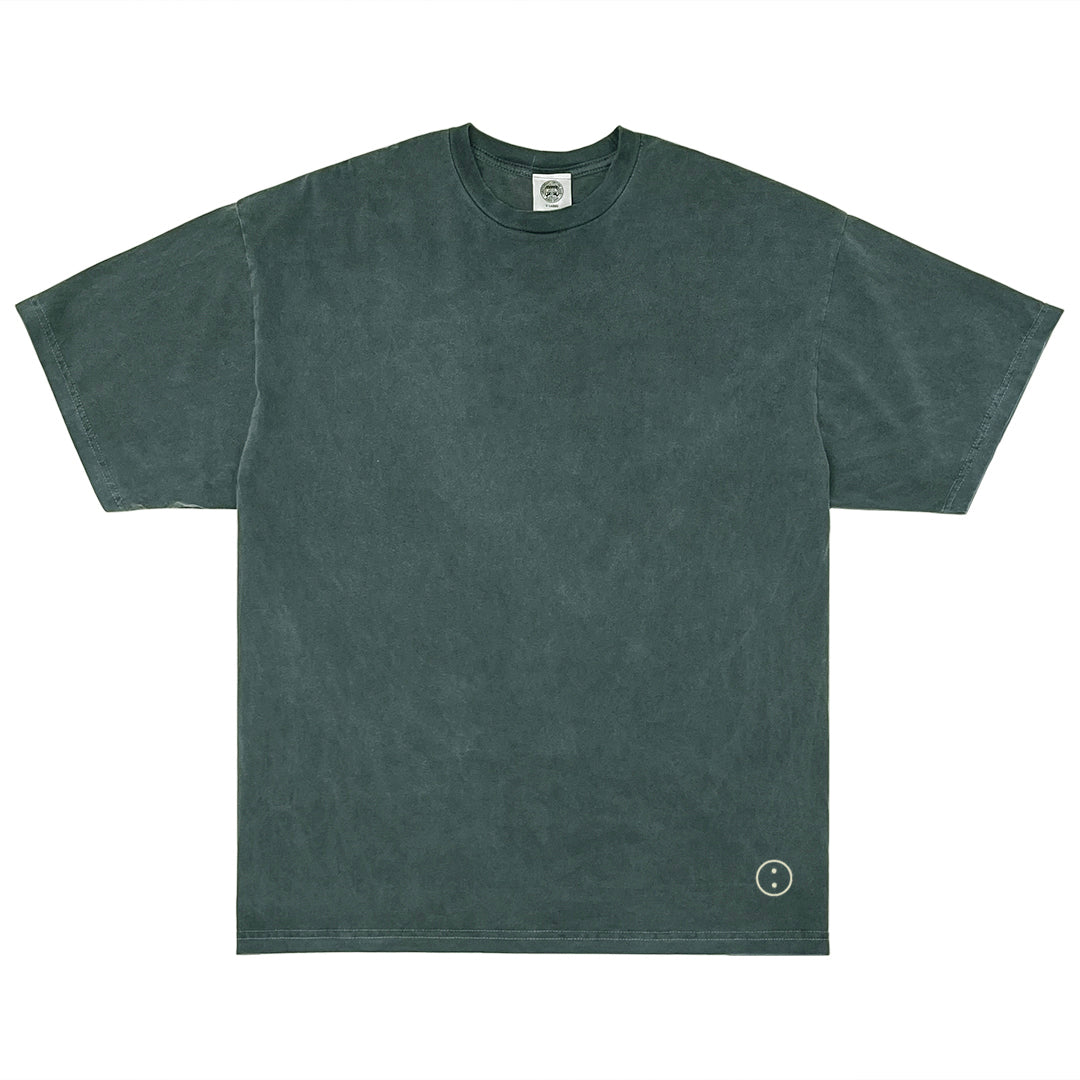 Washed Color Tee Essentials Vintage Washed Tee - Forest – UN:IK Clothing