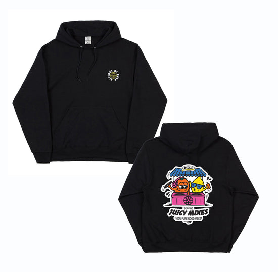 History Of Rave 'Juicy Mixes' Hoodie - Black
