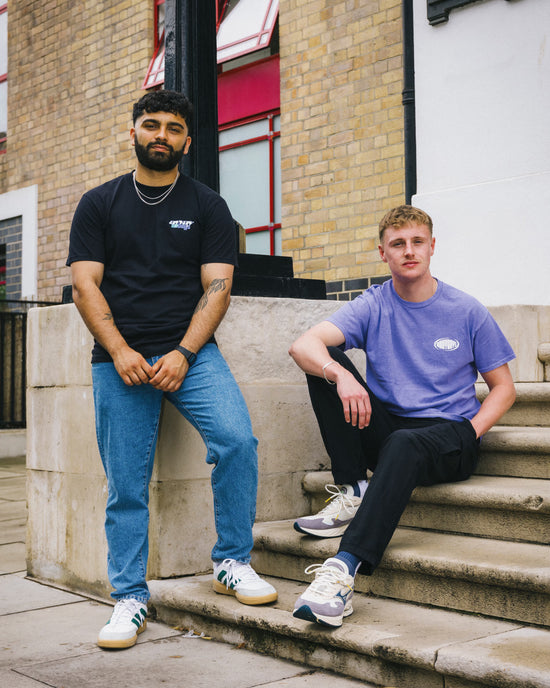 Load image into Gallery viewer, AwayDays &amp;#39;Round The World&amp;#39; Tee - Black

