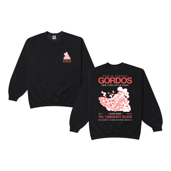 World Famous Gordos 'Gordos' Sweater - Black