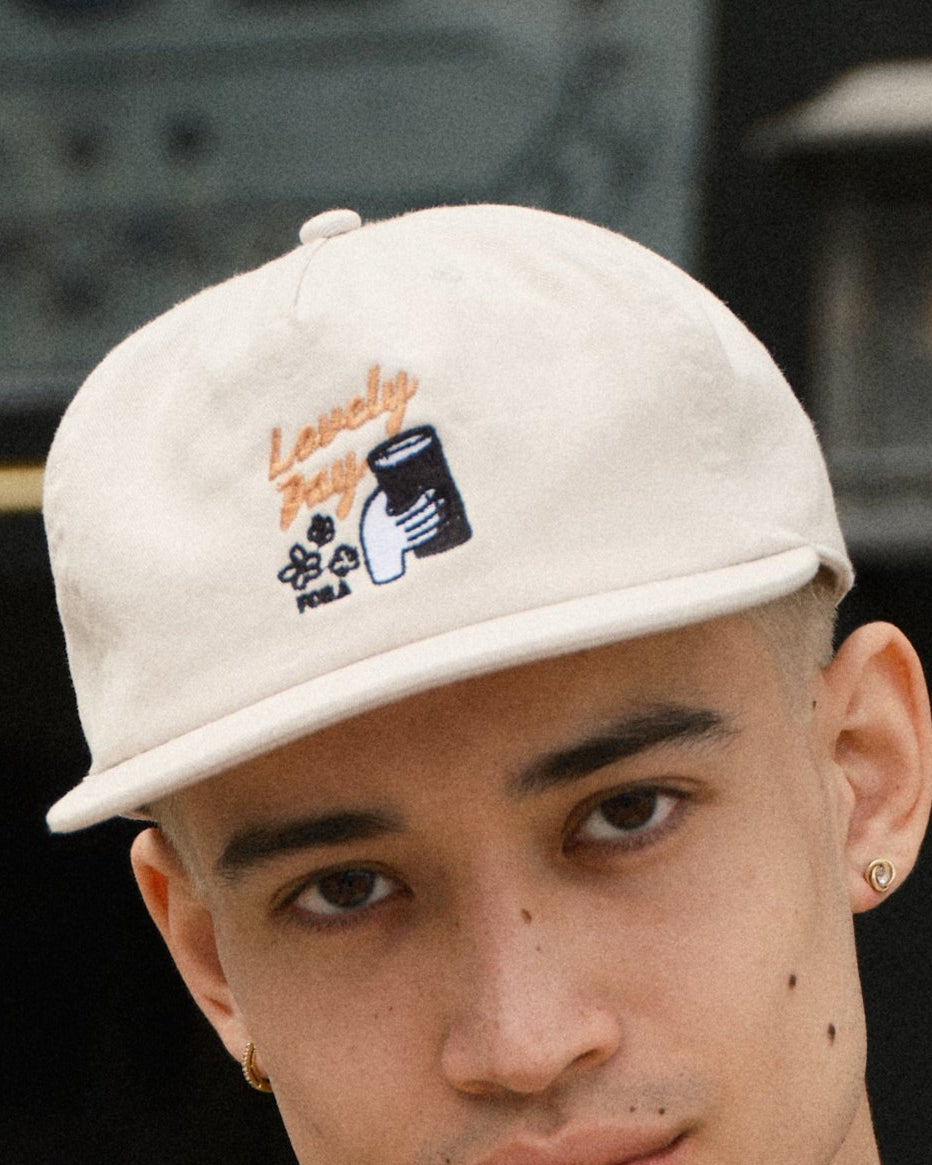 Guinness x UN:IK 'Cheers' Embroidered Cap - Bone