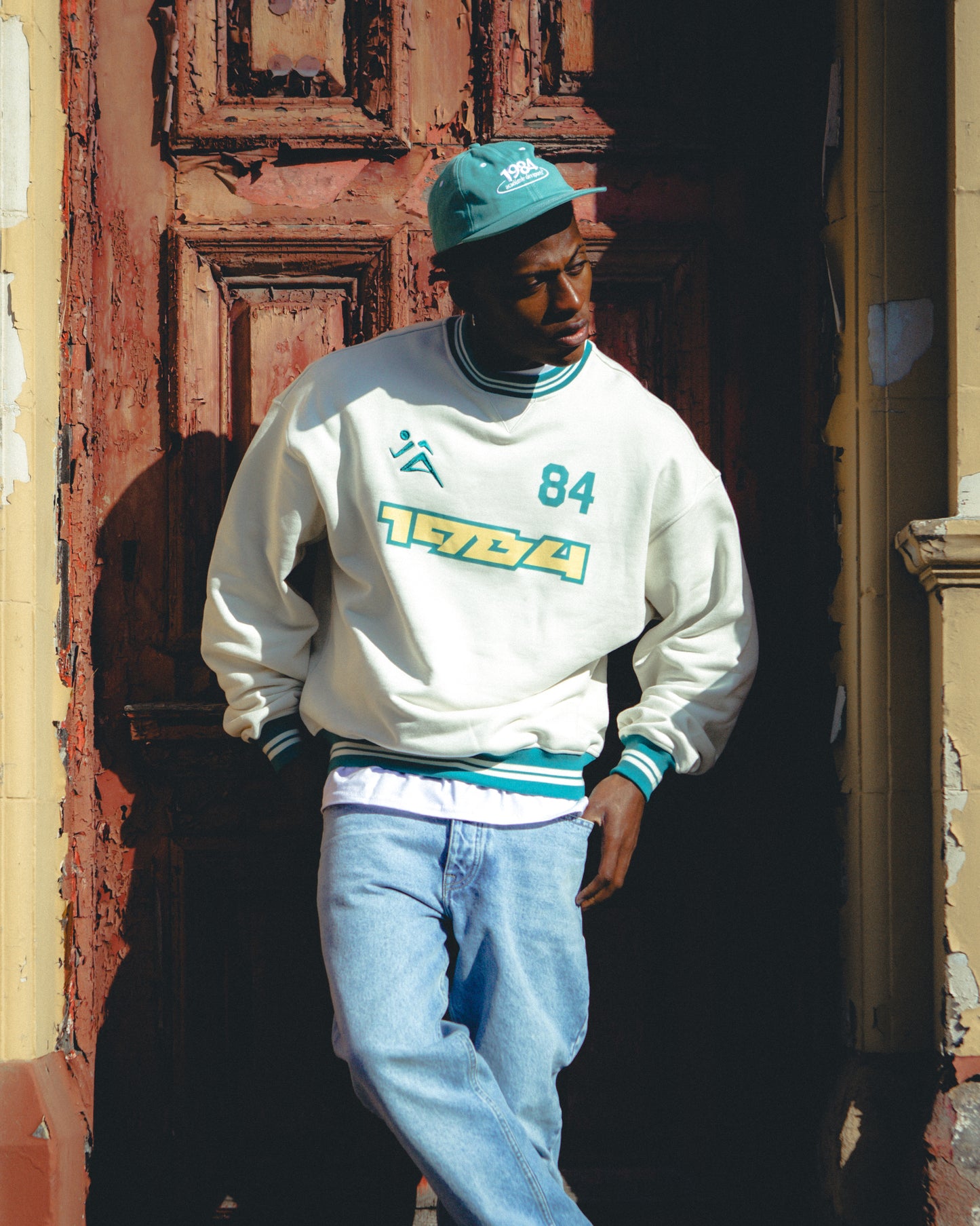 Vice 84 'Played in 1984' Heavyweight Sweater - Ecru